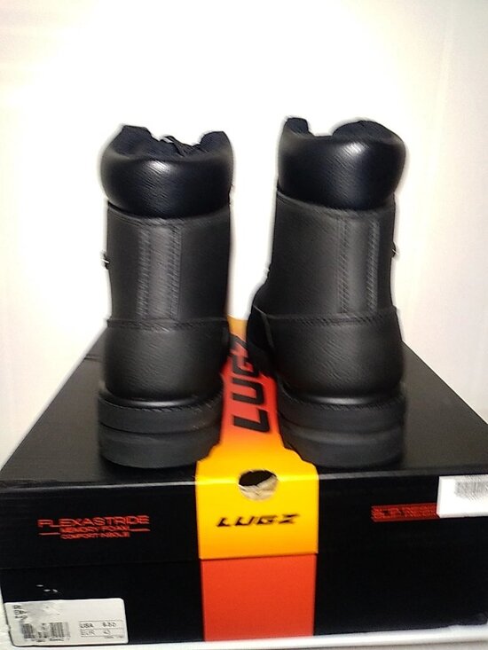Lugz Men\'s Sz 9.5 MEMPHGD-001 Flexastride Work Boots Slip And Water Resistant main image 4
